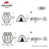 Tente NATUREHIKE Tagar : camping ultraléger, compact et durable